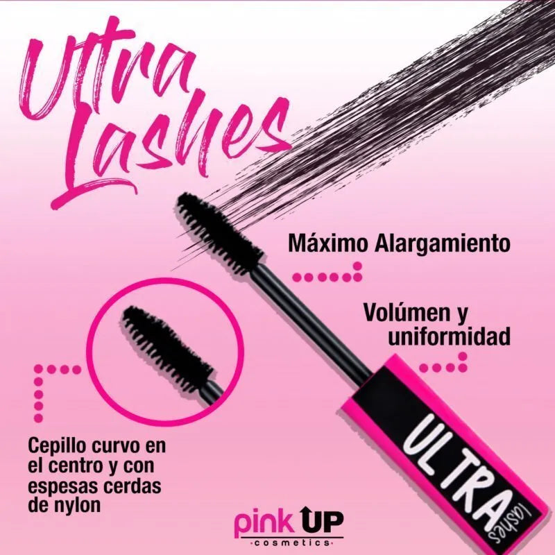 Ultra Lashes | Mascara para pestañas | A prueba de agua