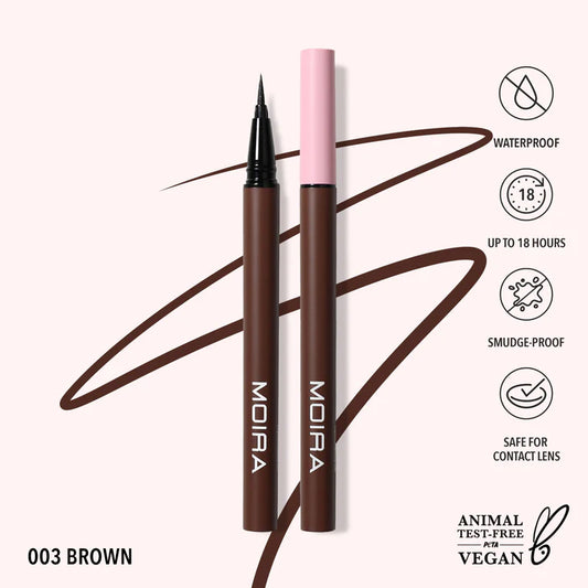 Precision Liquid Liner 003 Brown | Plumín delineador café para ojos