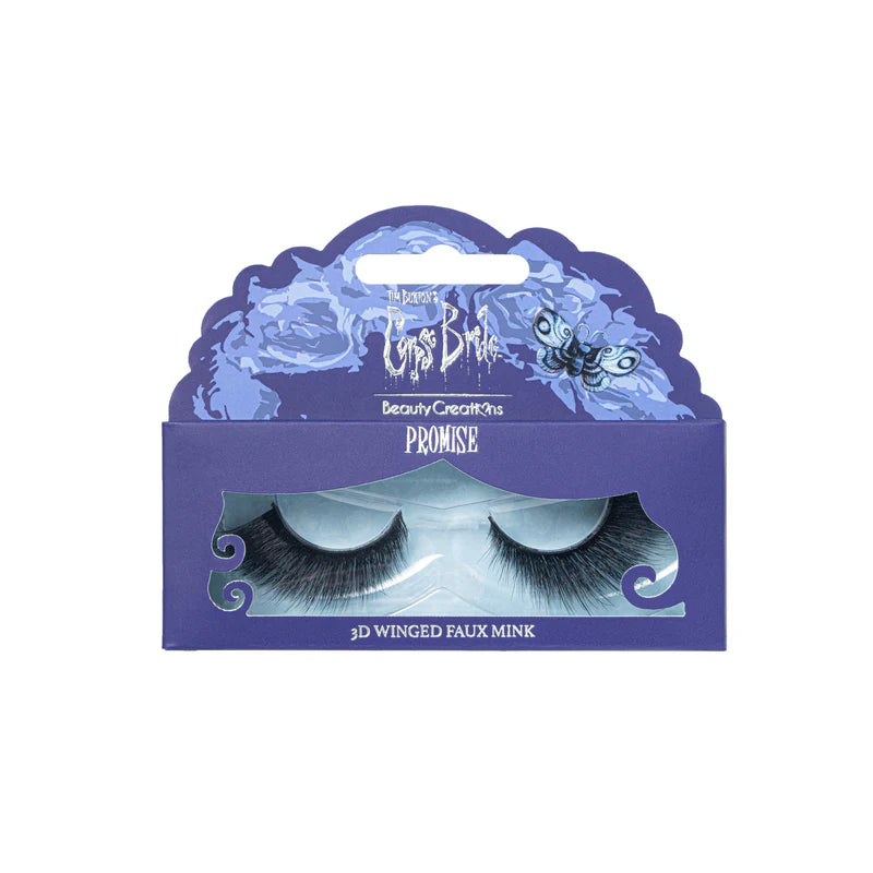 Corpse Bride "Promise" 3D Winged Faux Mink | Pestañas  | Edición limitada