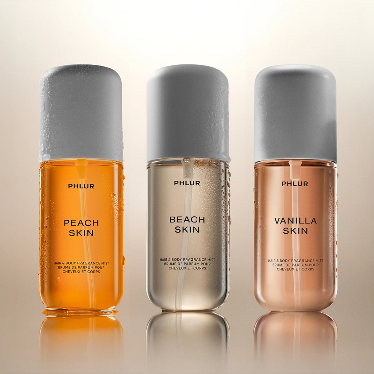 Paradise Skin Hair and Body Fragrance Mist | Set 3 pzas fragancia Floral para el cabello y cuerpo