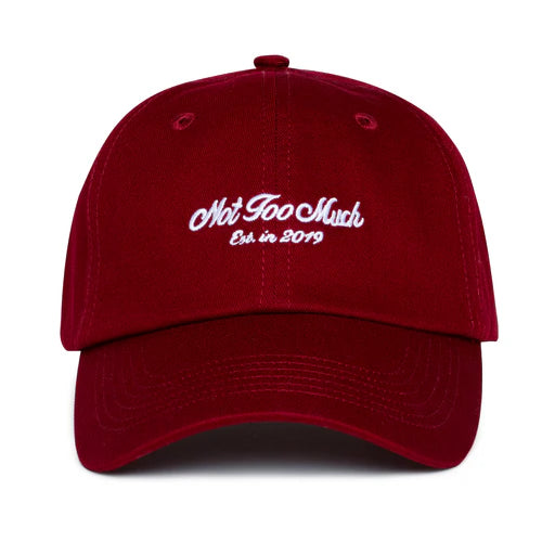 PATRICK TA “Not Too Much” Baseball Cap | Gorra