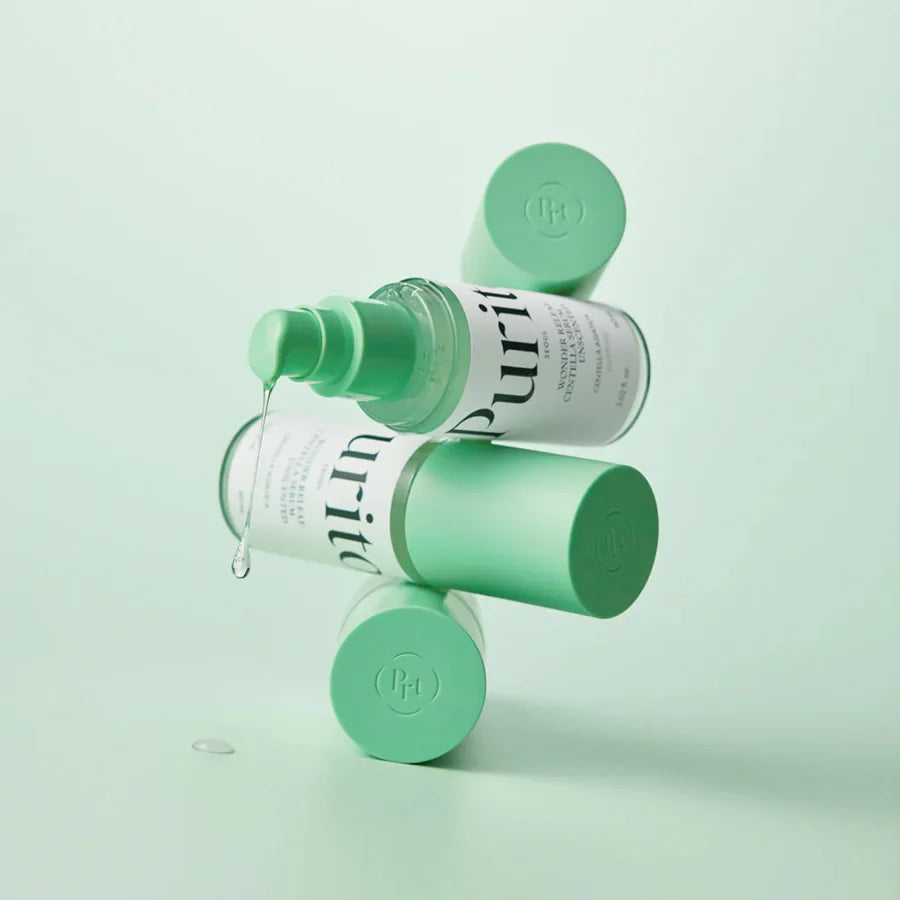 Wonder Releaf Centella Mini Kit Unscented | Set de cuidado facial | Alivia y regenera