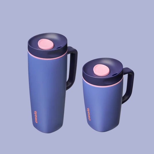 BLUE JAY | Smoothsip Slider with Handle | Termo con asa 20 y 12 oz