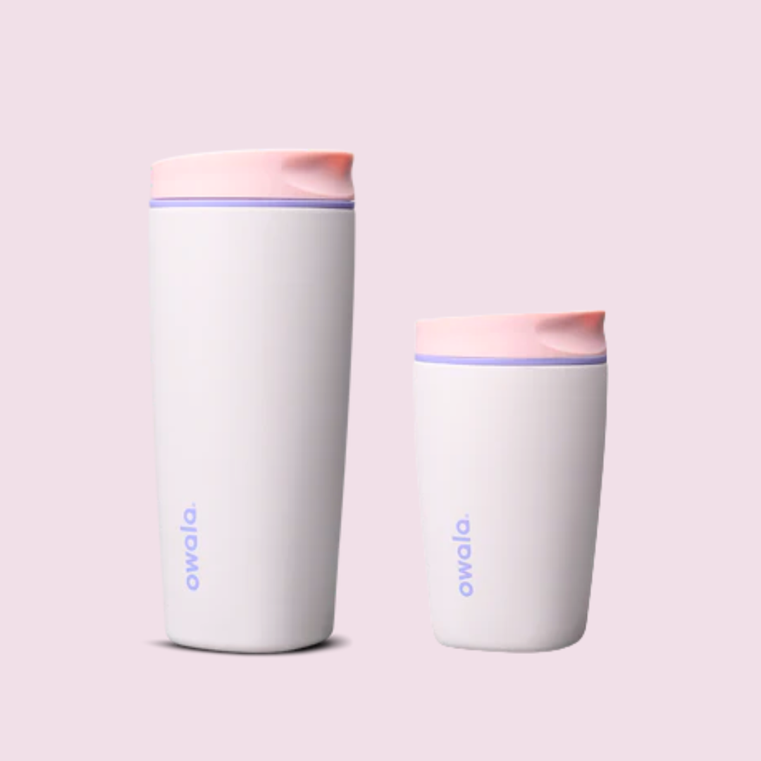 Candy Coated CERAMIC  SmoothSip Slider Coffee Tumbler | Termo | 20 y 12 oz
