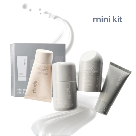 Mini Rhode Kit Glazed Skincare Essentials | Set mini de skincare