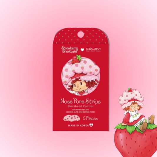 Strawberry Shorcake Nose Pore Strips | Parches para puntos negros