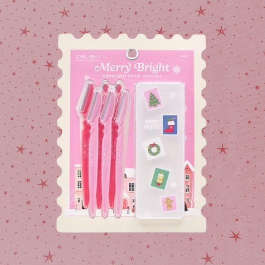 Merry Bright Razors | Set de 6 perfiladores + estuche