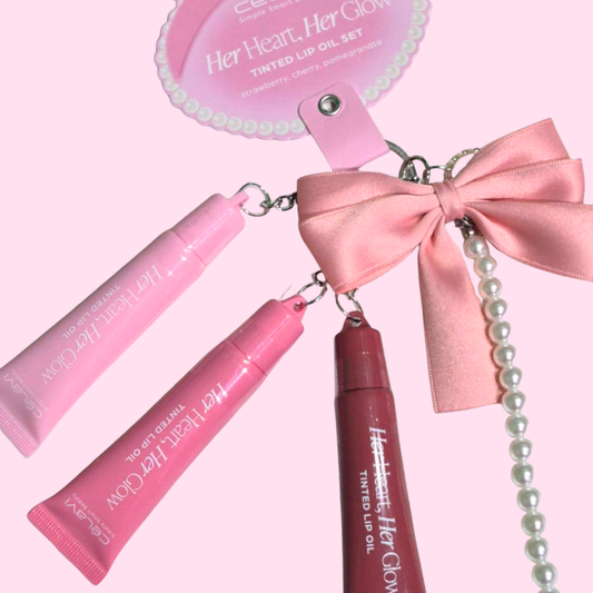 Her Heart Her Glow | Set de balsamos de labios