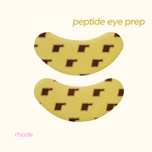 Banana Peel | peptide eye prep | Parches para ojeras 6 pares