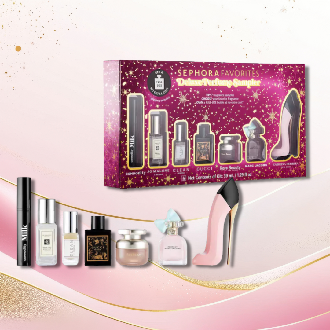 Holiday Deluxe Perfume Sampler Set w/ Redeemable Voucher |