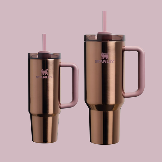 POLISHED ROSEGOLD | The Quencher H2.0 Flowstate™ Tumbler | 30 oz - 40 oz | Termo