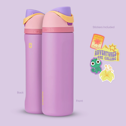 Rapunzel | Freesip Water Bottle Disney Princess Collection 24 oz |  EDICIÓN LIMITADA