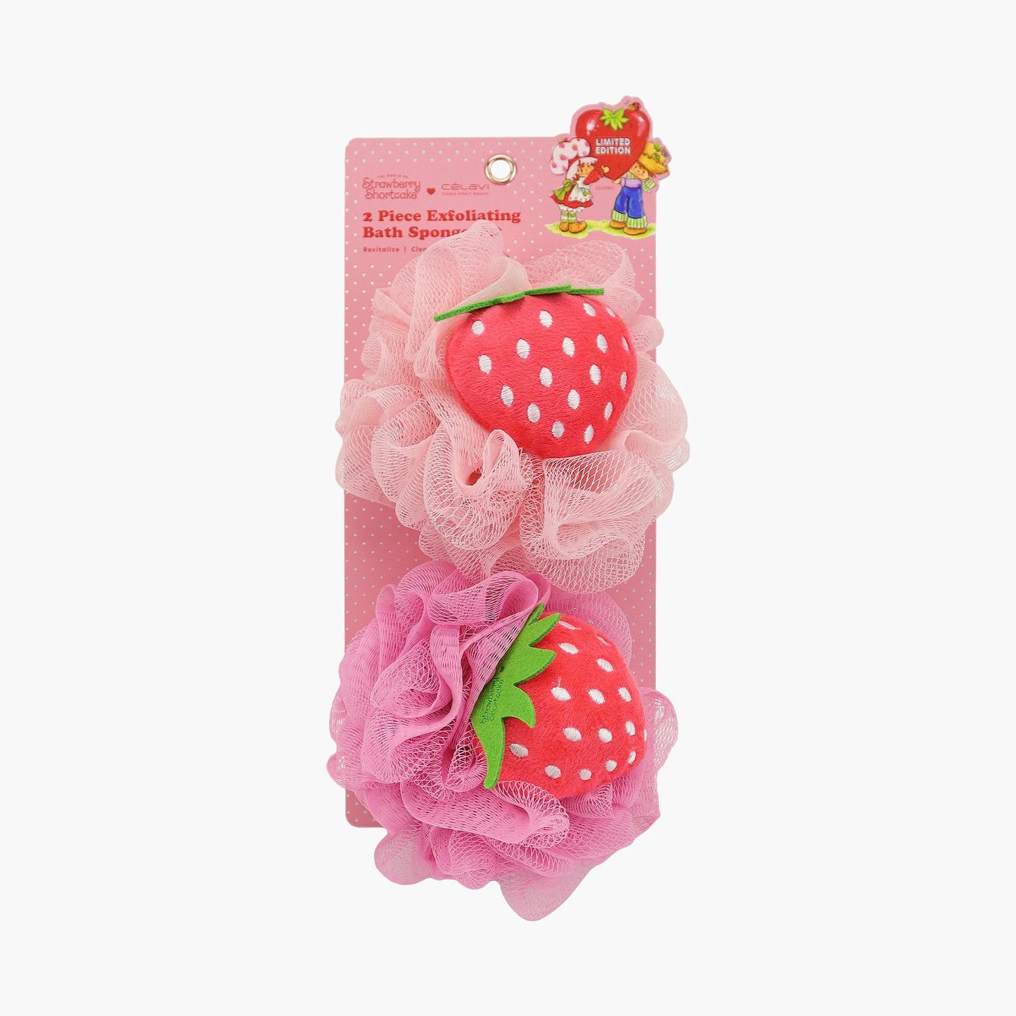 Exfoliating Bath Sponge Set | Esponja para baño 2 pz