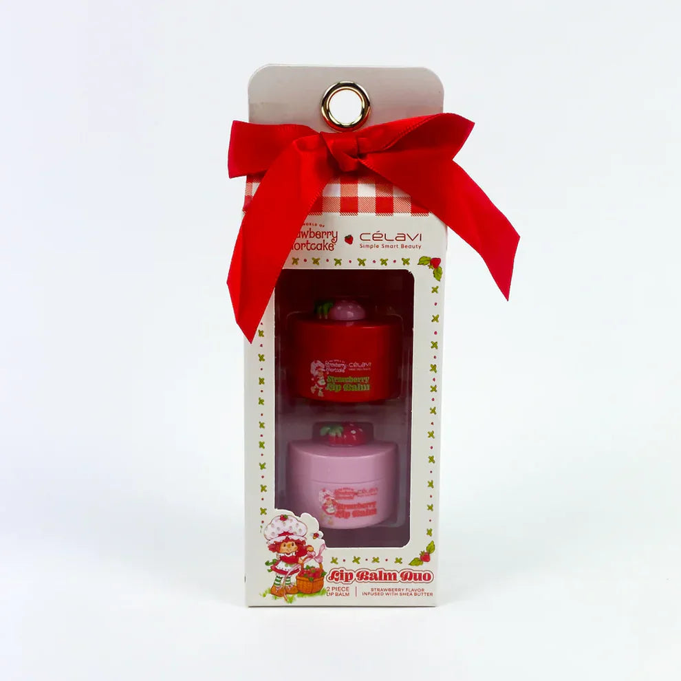 Lip Balm Duo | Strawberry Shortcake | Duo de balsamo de labios Rosita Fresita