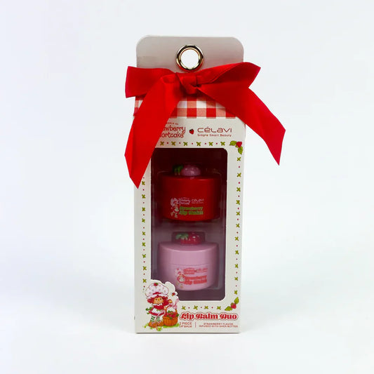 Lip Balm Duo | Strawberry Shortcake | Duo de balsamo de labios Rosita Fresita