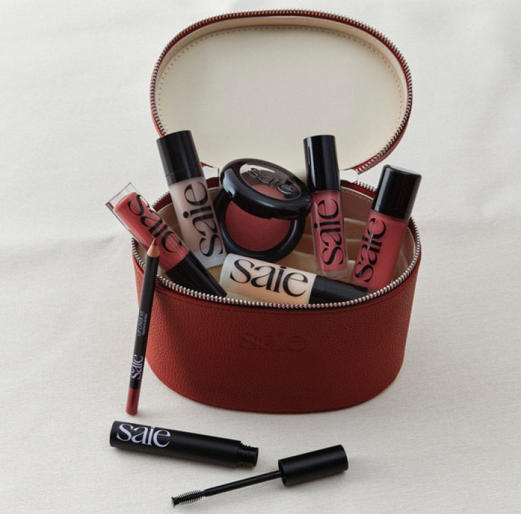 Saie Best of Saie Mini Vanity Case Vault 2025 | Set de maquillaje + cosmetiquera
