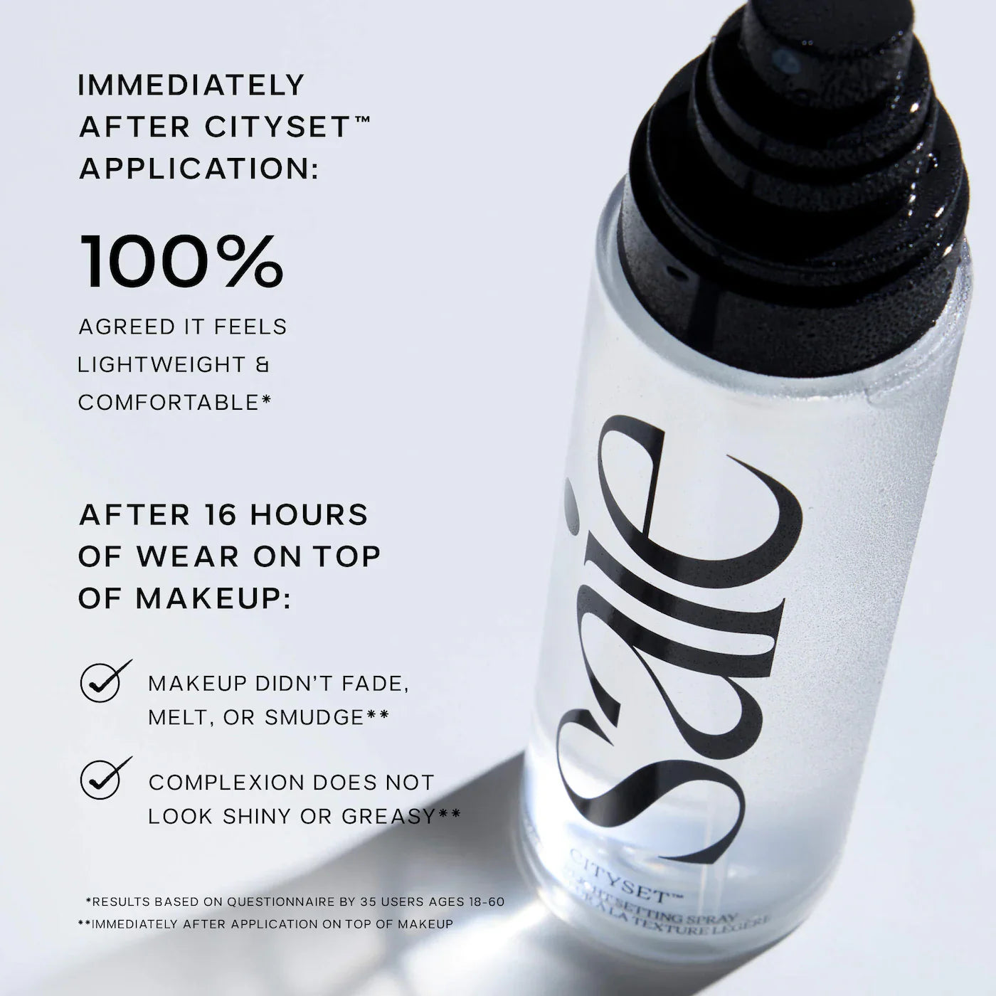 CitySet™ Ultra-Fine Mist Setting Spray | Fijador de maquillaje