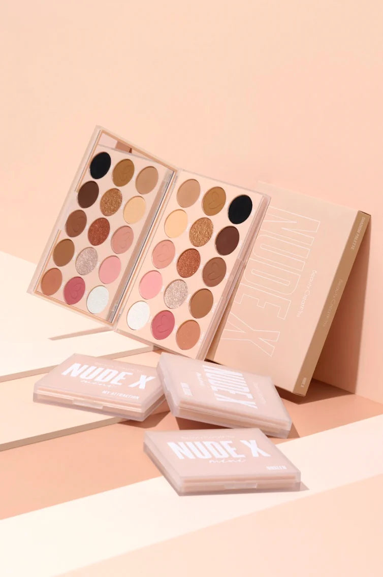 Nude X 15 tonos Eyeshadow Palette | Paleta De Sombras