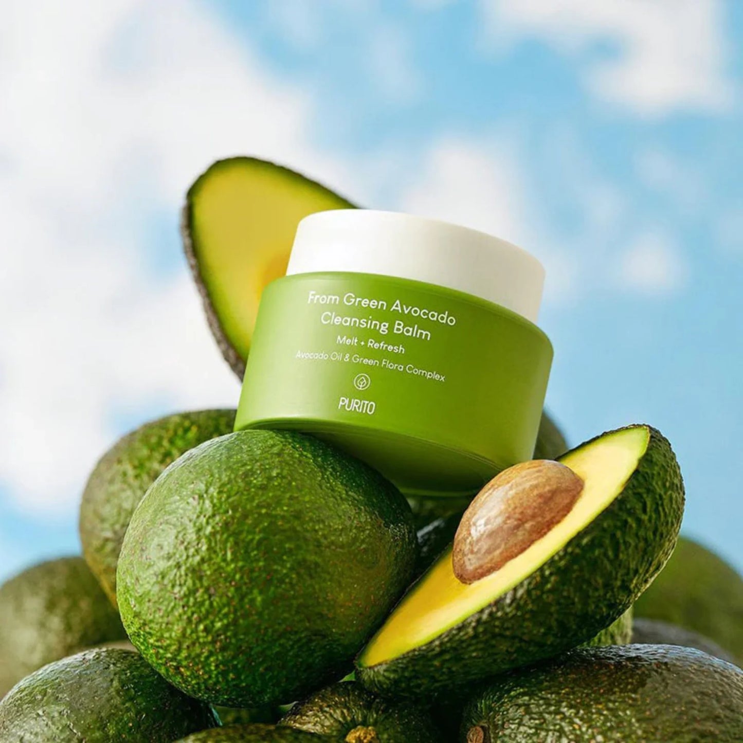 From Green Avocado Cleansing Balm | Bálsamo desmaquillante