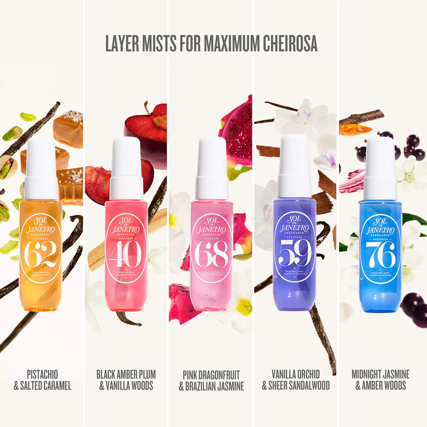 Spritz the Season Mini Cheirosa Perfume Mist Set | Set de fragancias mini