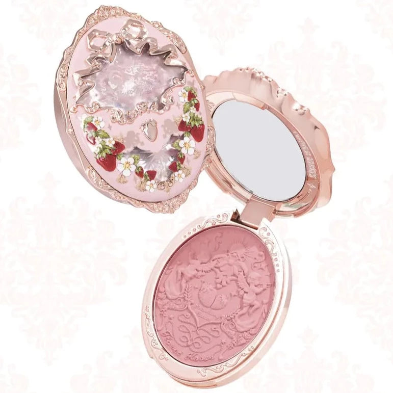 Berry Mary Strawberry Rococó Embossed Blush | Rubor compacto | PREORDEN