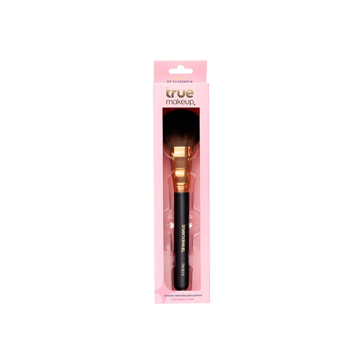 Round Powder Brush | Brocha Redonda Para Polvos