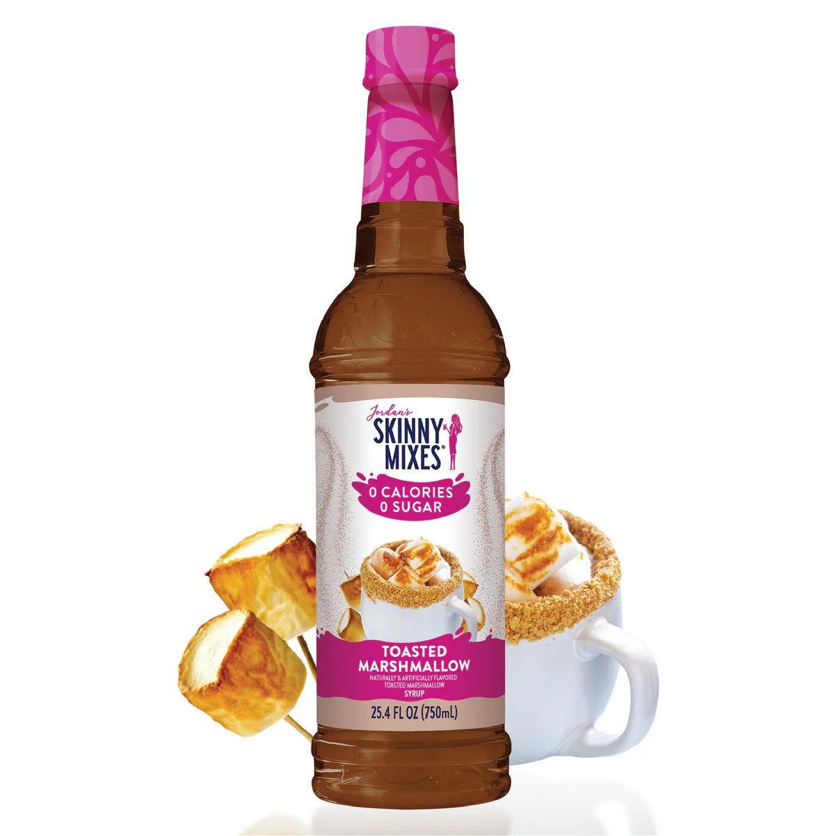 Toasted Marshmallow Sugar Free Syrup | Endulzante para café | 750 ml