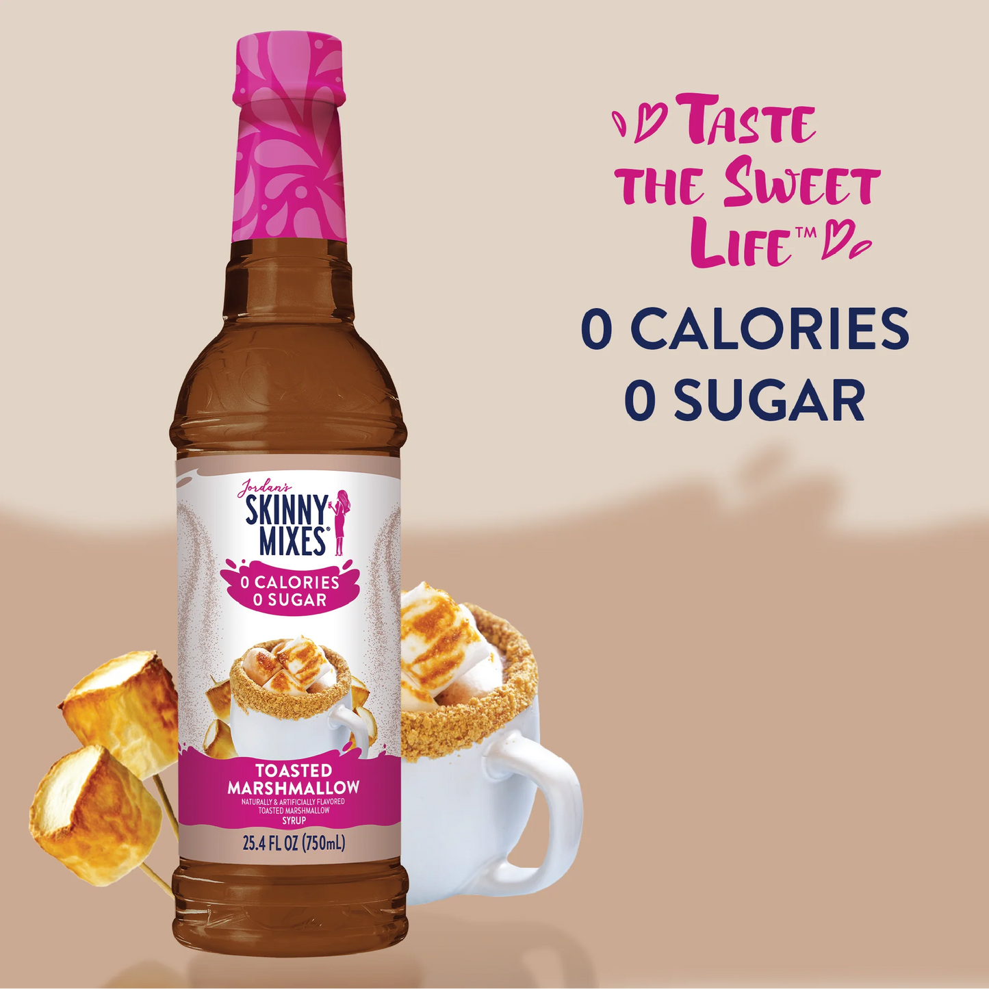 Smores Sugar Free Syrup | Endulzante para café | 750 ml