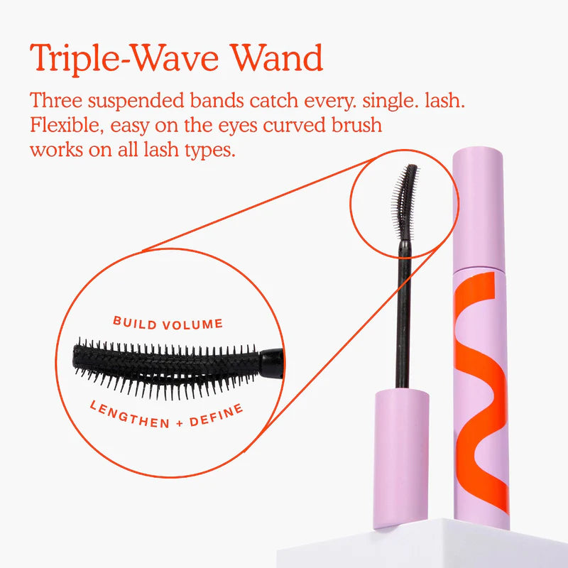 MakeWaves Lengthening + Volumizing Mascara | Rimel para pestañas