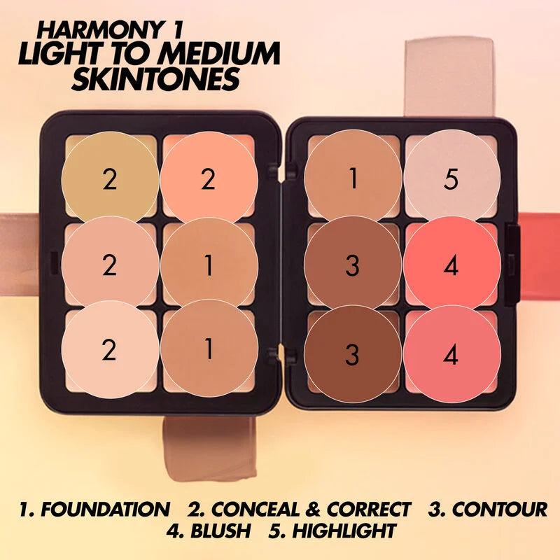 HD SKIN ALL-IN-ONE FACE PALETTE | Paleta de rostro