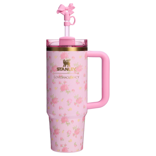 LOVESHACK FANCY | The Quencher Straw Tumbler | 30 OZ | Termo