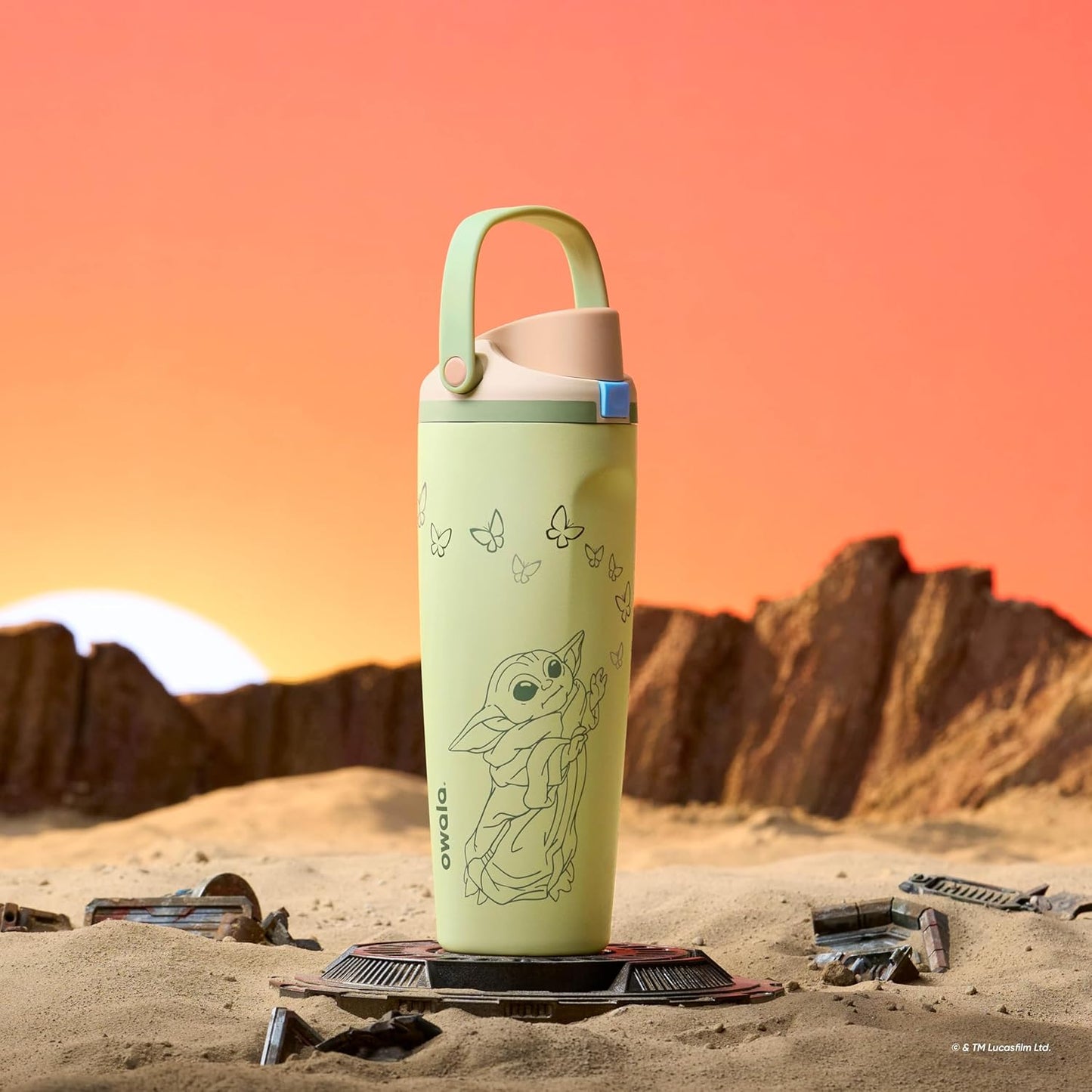 GroGu | EDICION LIMITADA| Freesip Sway Water Bottle | Termo 30 oz