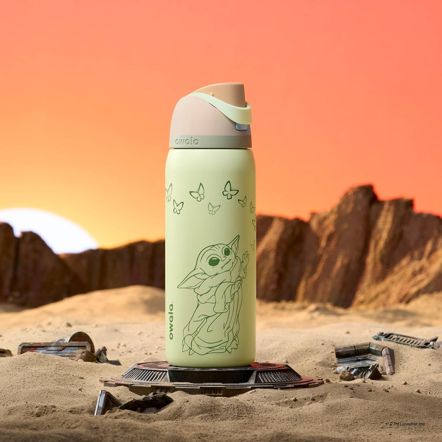 GroGu | EDICION LIMITADA  | Freesip Water Bottle | Termo 32 oz