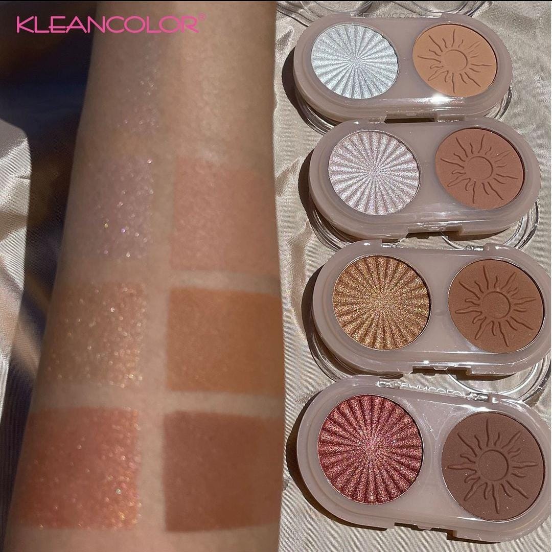 Bronze & Glow Duo Palette | Duo Contorno e Iluminador