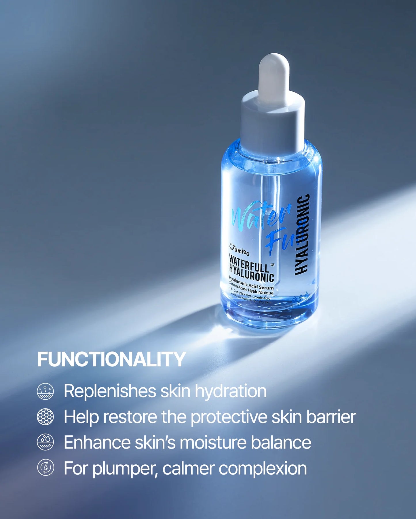 Waterfull Hyaluronic Serum | Suero hidratante para rostro