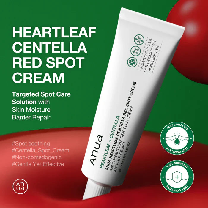 Heartleaf Centella Red Spot Cream | Crema para rostro | Brotes