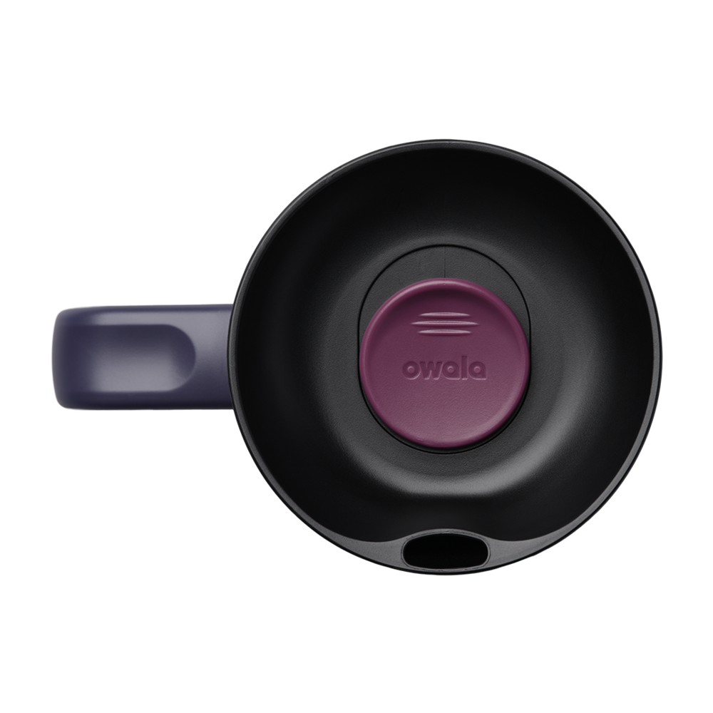 BURGUNDY BAY | Smoothsip Slider with Handle | Termo con asa 20 y 12 oz