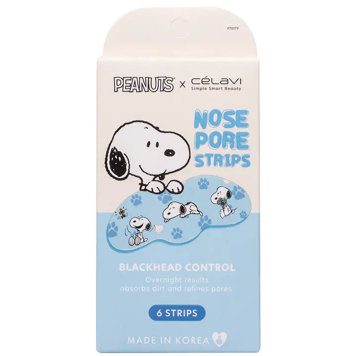 Peanuts Nose Pore Strips | Parches para puntos negros Snoopy