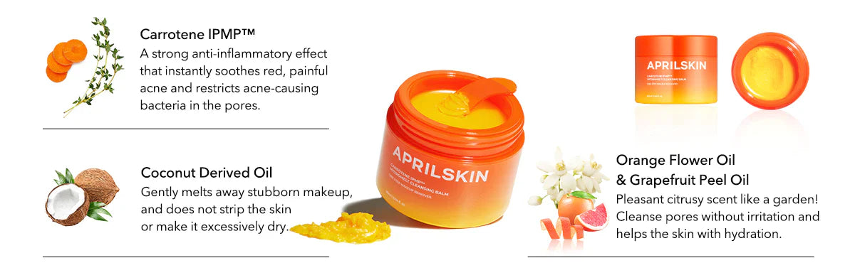 Carrotene IPMP Hydramelt Cleansing Balm | Bálsamo limpiador desmaquillante