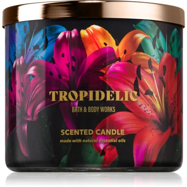 Tropidelic Candle | Vela 3 mechas | 411gr