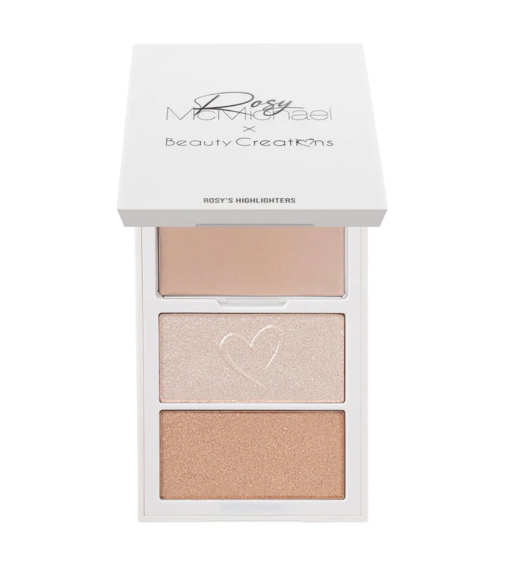 Rosy's Highlighters - Rosy McMichael X Beauty Creations Vol 2 | Paleta De Iluminadores