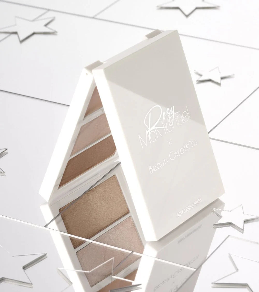 Rosy's Highlighters - Rosy McMichael X Beauty Creations Vol 2 | Paleta De Iluminadores