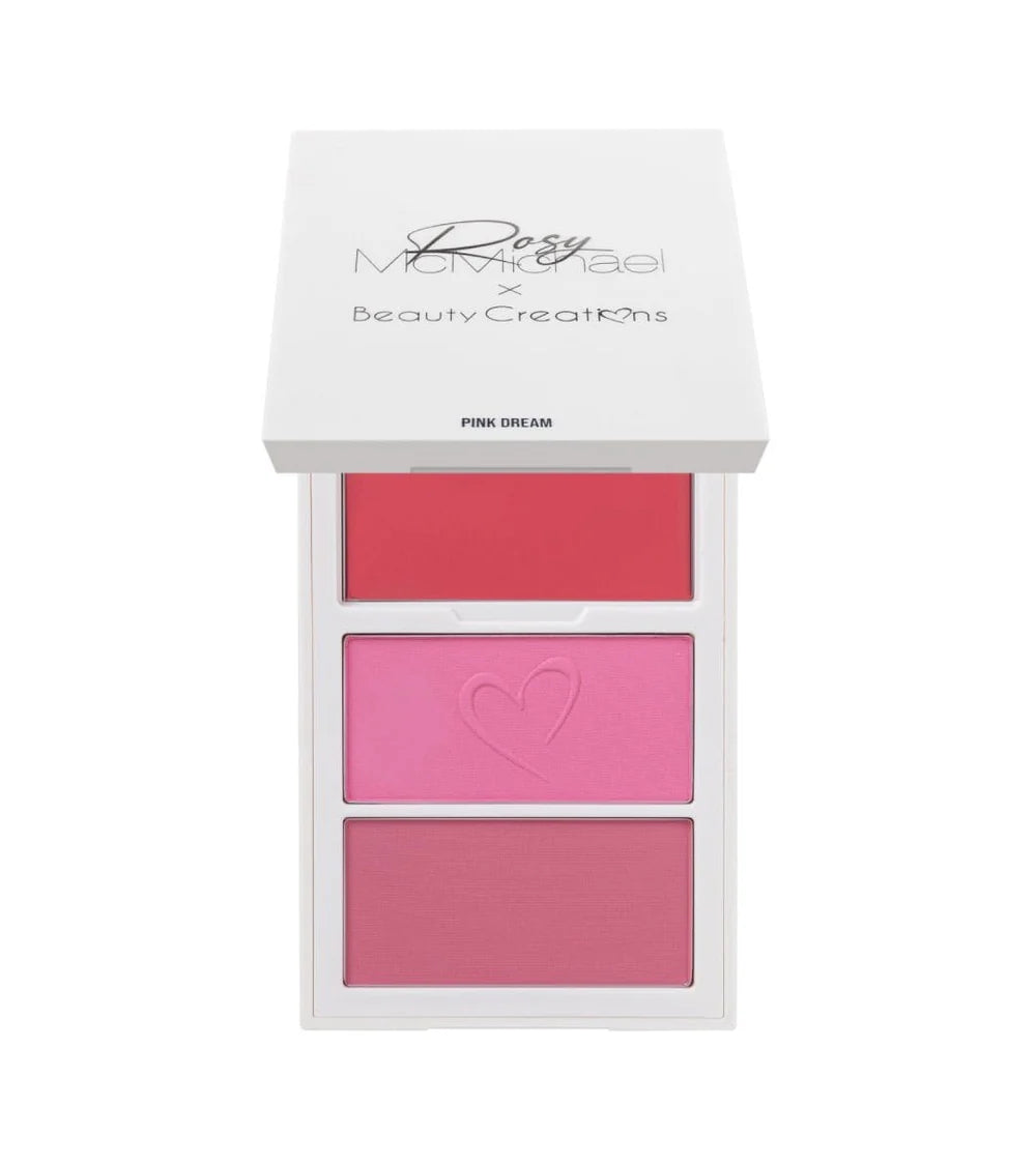 Pink Dream Blushes - Rosy McMichael X Beauty Creations Vol 2 | Paleta De Rubores