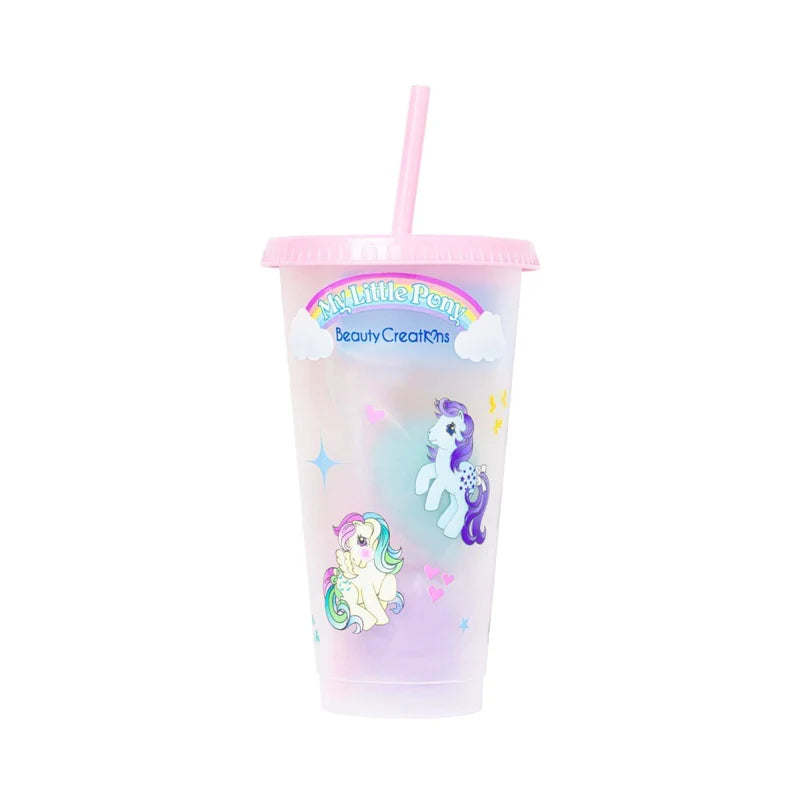 My Little Pony Want A Pony Reusable Cup with Blenders | Vaso con esponjas