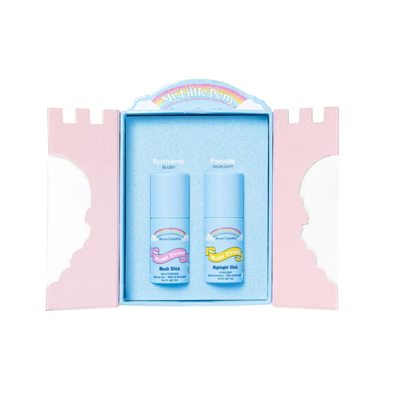 My Little Pony Mane event blush and highlight stick | Set de Rubor e Iluminador en barra