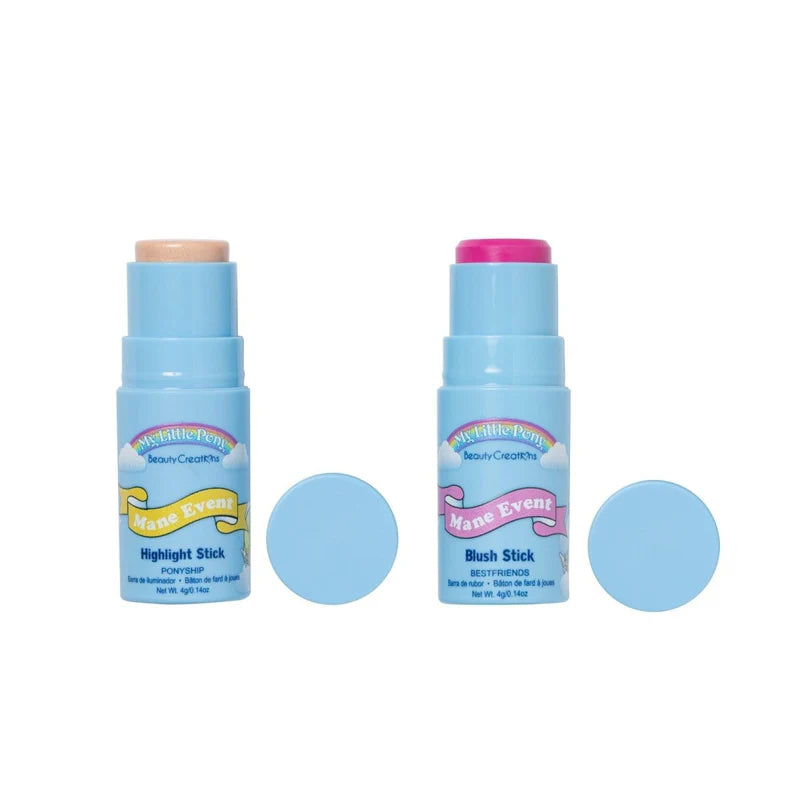 My Little Pony Mane event blush and highlight stick | Set de Rubor e Iluminador en barra