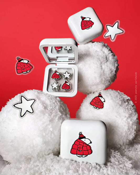 Peanuts x Starface | BIG Red Snoopy  | Estuche 32 pz Parches para brotes