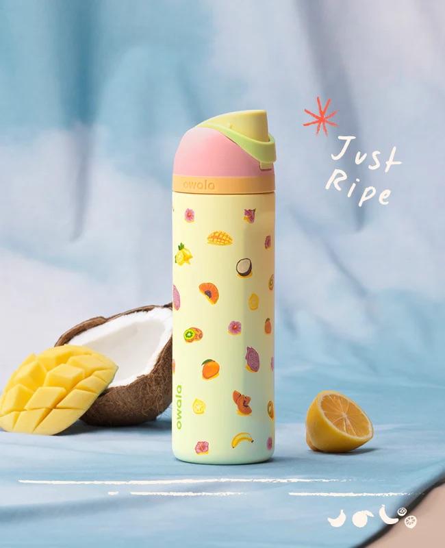 JUST RIPE  | Birthday Bash EDICION LIMITADA | Freesip Water Bottle | Termo 24 oz