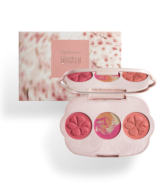 WICKED Blossom Blush Palette – Coral | Paleta de Rubores