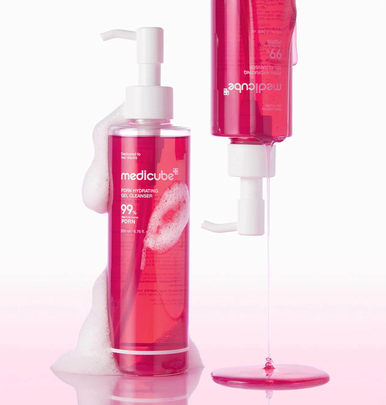 PDRN Hydrating Pink Gel Cleanser | Limpiador facial